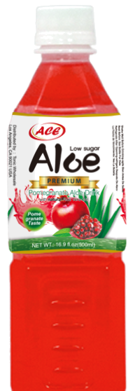 ACE Pomegranate Aloe Drink bottle